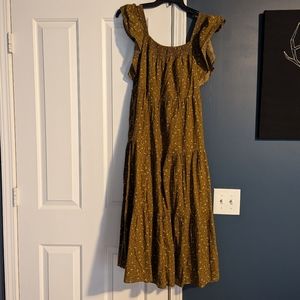 Madewell tiered floral dress